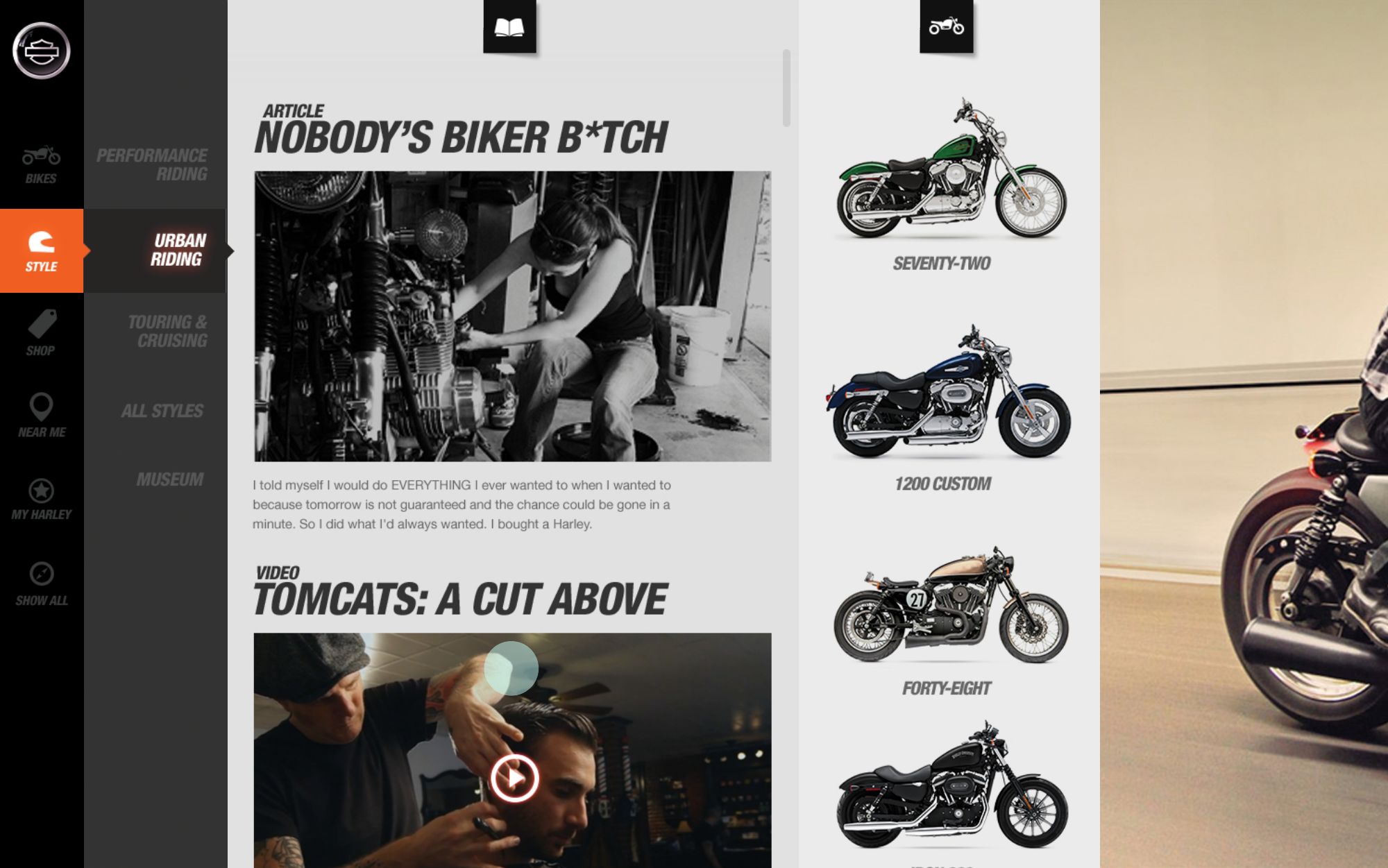Stories that fuel independents — HD.com concept screen